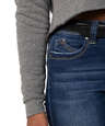 Royal Apparel Women's USA-Made Eco Tri-Blend Cropped Hoodie