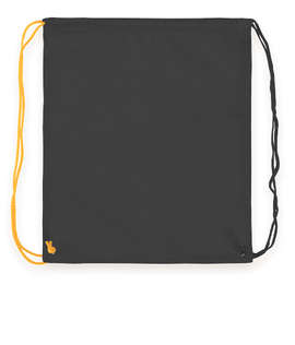 Spirit Two-Tone Drawstring Bag - Color: Black / Gold