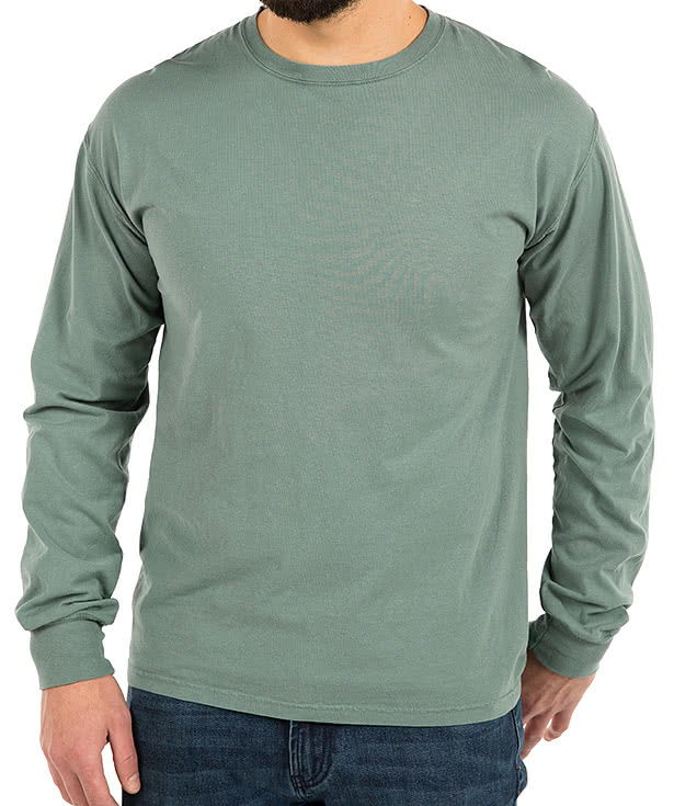 Hanes ComfortWash Garment Dyed Long Sleeve T-shirt