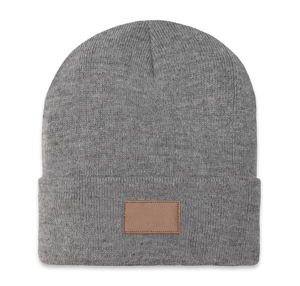 Ahead Newfoundland Cuff Beanie - Rectangle Patch - Printed-default