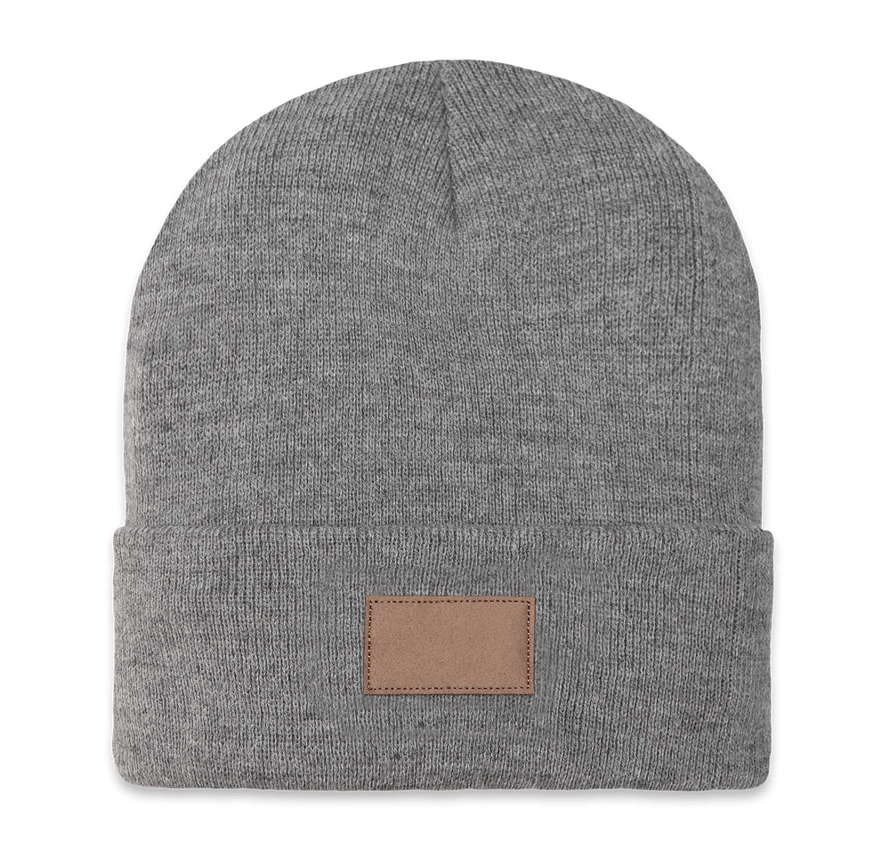 Ahead Newfoundland Cuff Beanie - Rectangle Patch - Embroidered-default