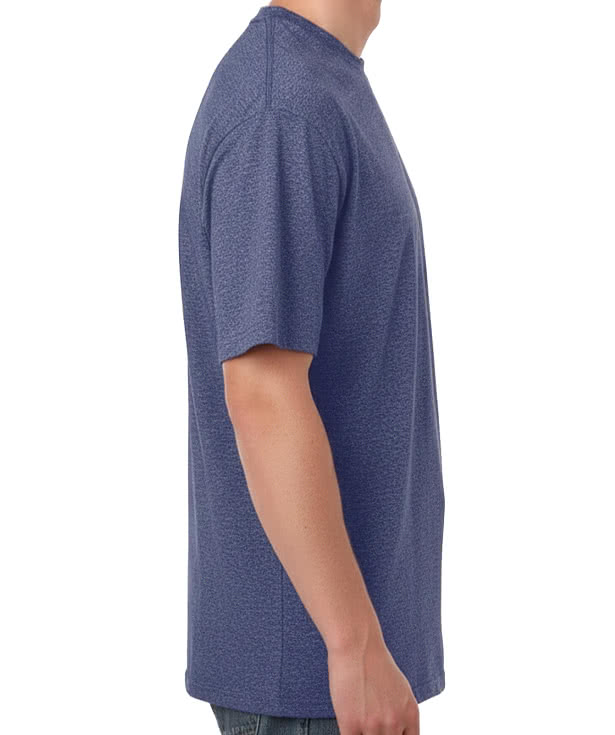 Blue Generation BLU-X-DRI Heathered Performance Shirt