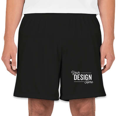 High Five Contrast Performance Shorts - Black / White