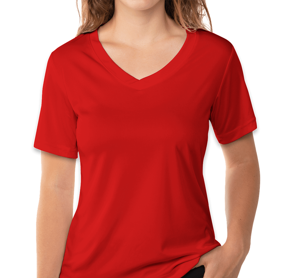 Reebok Women's V-Neck Performance Shirt-default