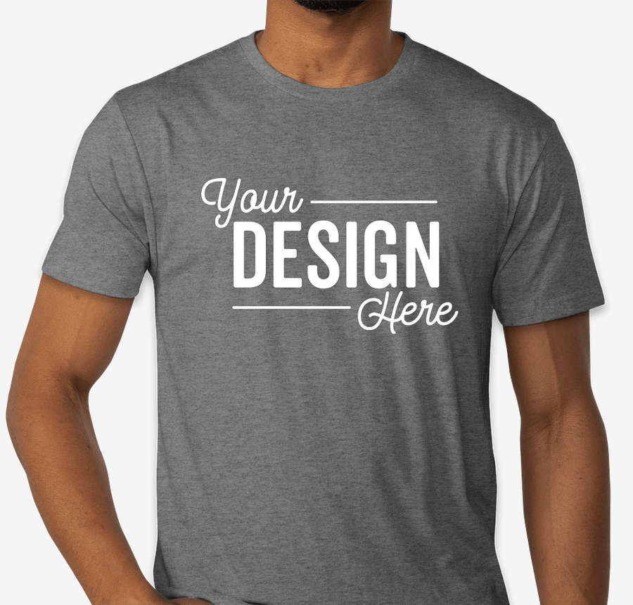 Next Level Tri-Blend T-shirt, a lightweight logo shirt for landscaping crews