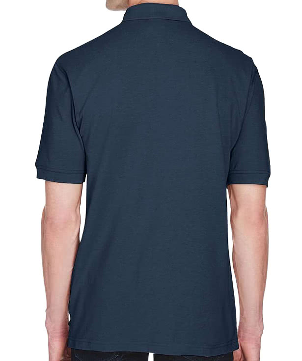 Harriton Easy Blend Pique Pocket Polo