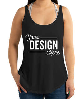 Next Level Women's Festival Side Slit Tank - Color: Black