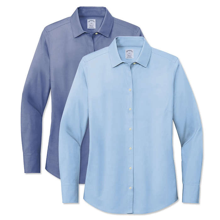 Brooks Brothers Women’s Wrinkle-Free Stretch Pinpoint Dress Shirt