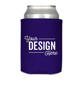 Foldable Can Cooler - Color: Purple