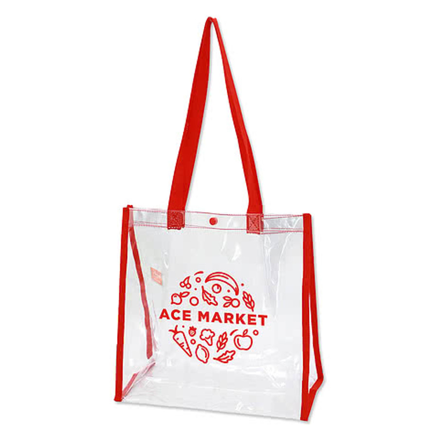 Game Day Clear PVC Tote Bag