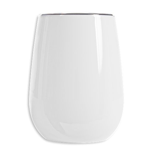 10 oz. Stainless Steel Vacuum Insulated Tumbler in White