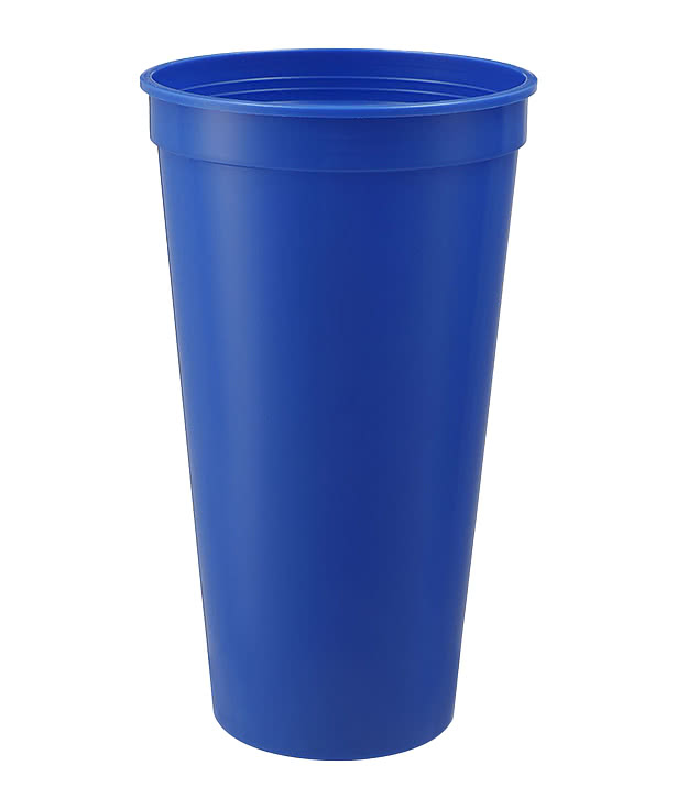 24 oz. Solid Color Stadium Cup