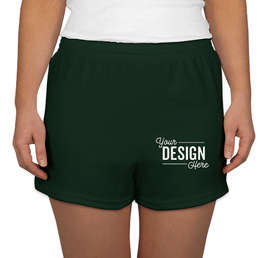 Soffe Cheer Shorts - Color: Dark Green