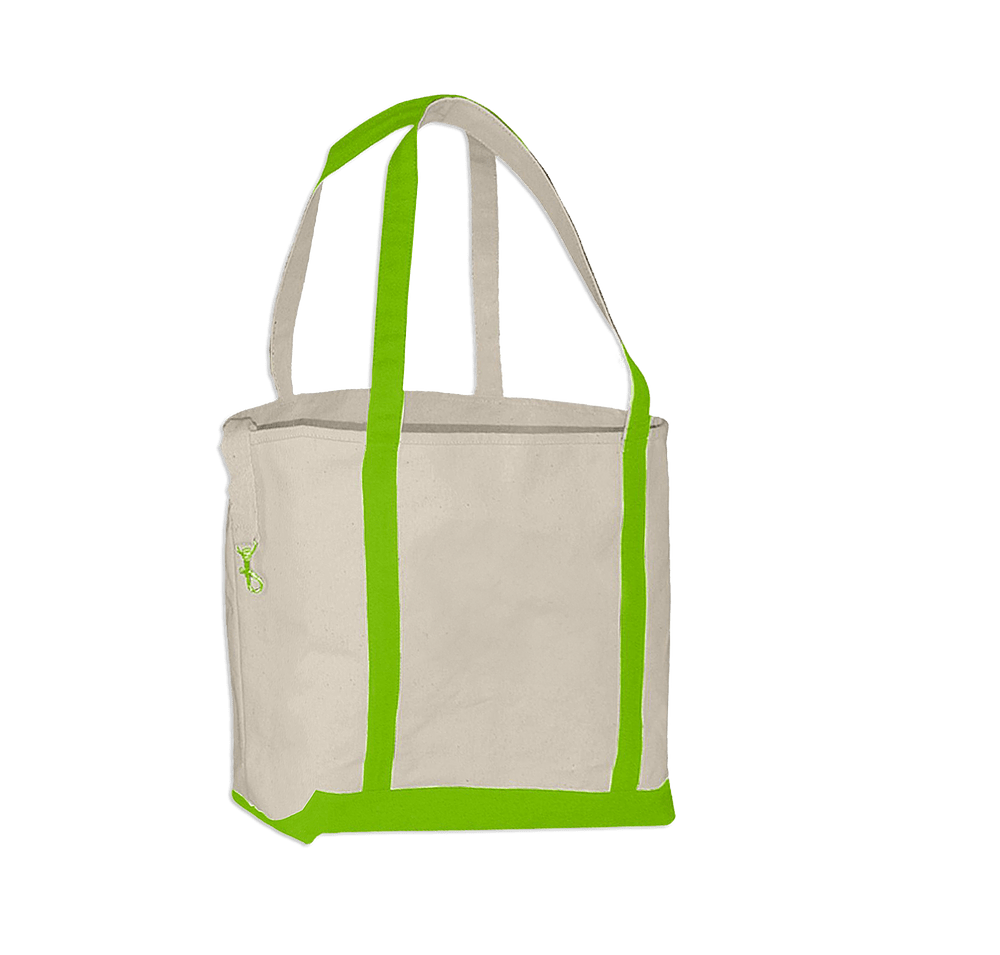 Full Color Midweight Color Accent Tote Bag-default