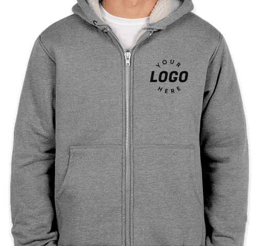 Heavyweight sherpa lined hot sale hoodie