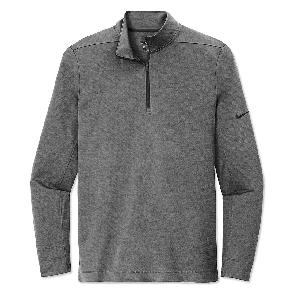 Nike Dry Textured Half Zip Performance Shirt