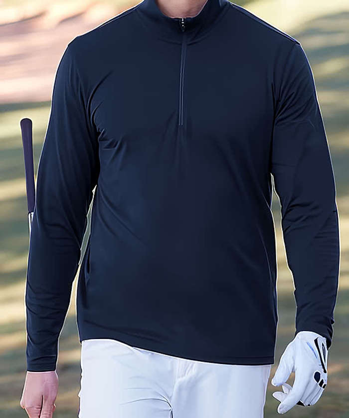 Puma Golf Bandon Lightweight Quarter Zip Performance Pullover