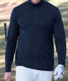 Puma Golf Bandon Lightweight Quarter Zip Performance Pullover