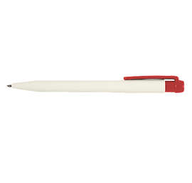 iProtect Antibacterial Pen (black ink) - Color: White / Red