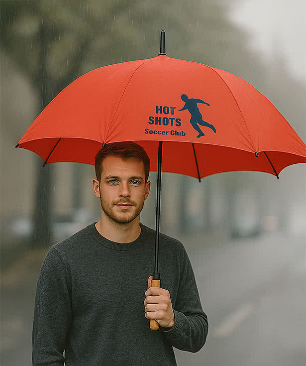 60" Arc Recycled Golf Umbrella