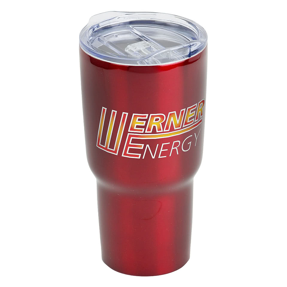 Full Color 30 oz. Belmont Stainless Steel Insulated Travel Tumbler