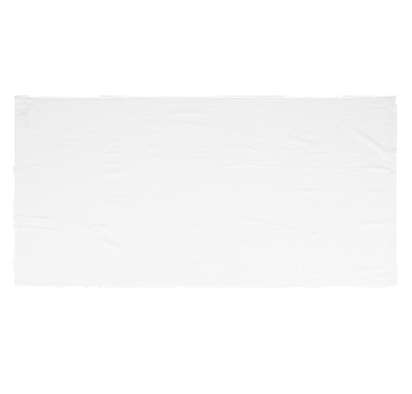 Lightweight White Screenprinted Beach Towel - White