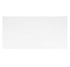 Lightweight White Screenprinted Beach Towel - Color: White