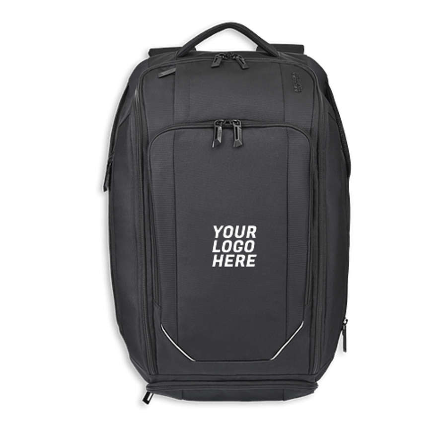 American Tourister Zoom Turbo Convertible 17" Computer Backpack in Black