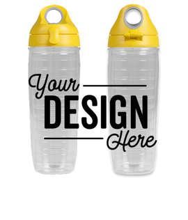 Tervis 24 oz. Sports Bottle with Lid (Full Color Wrap Print) - Color: Yellow / Grey