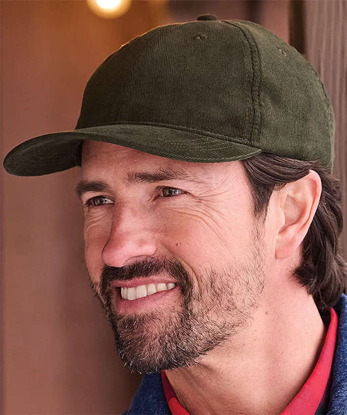 Port Authority Light Corduroy Baseball Hat