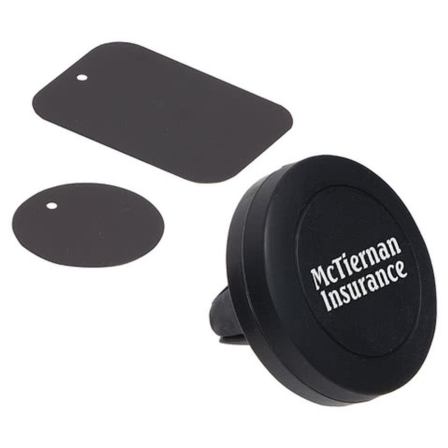 Magna Grip Vent Clip & Phone Stand in Black