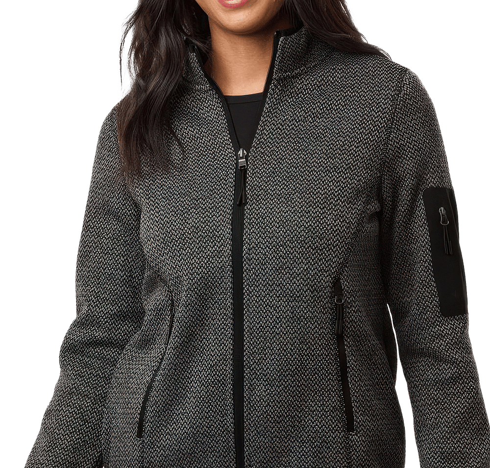 North End Women's Jasper Recycled Fleece Jacket - Embroidered-default