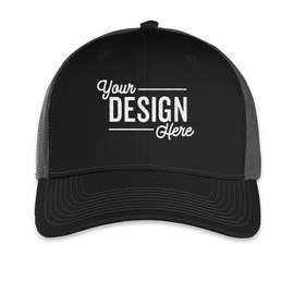 Outdoor Cap Ultimate Trucker Hat - Color: Black/Charcoal