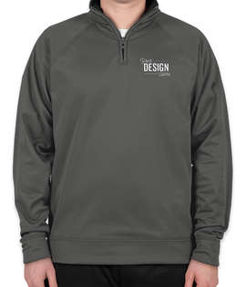 Jerzees Quarter Zip Performance Pullover - Color: Stealth