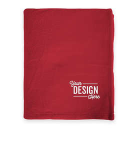 Port Authority Ultra Plush Blanket - Color: Rich Red