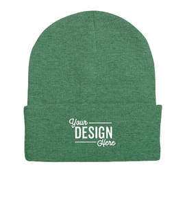 Sportsman Solid Cuff Beanie - Color: Heather Kelly