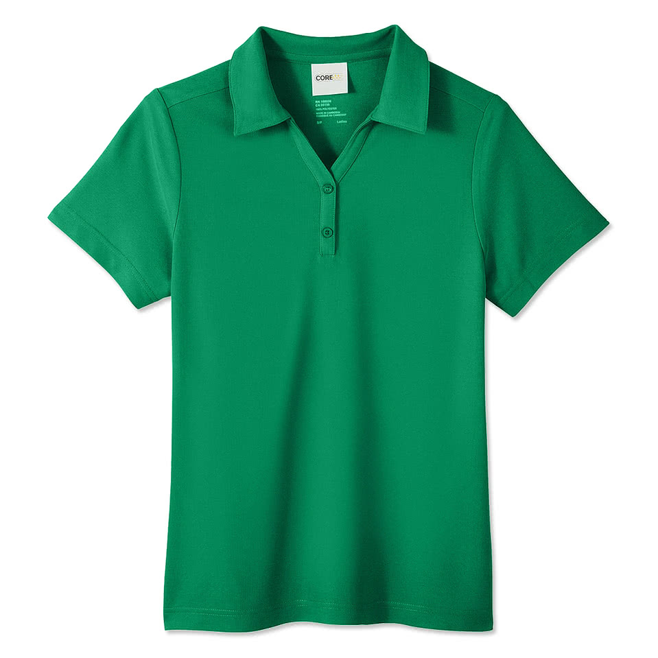Core 365 Women's Fusion ChromaSoft Performance Pique Polo - Embroidered