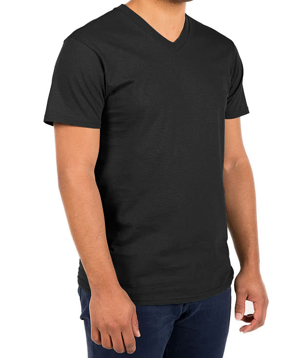Hanes Perfect-T Short Sleeve V-Neck T-shirt