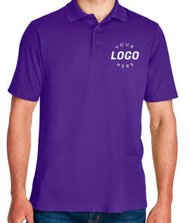 Core 365 Performance Polo - Embroidered - Color: Campus Purple