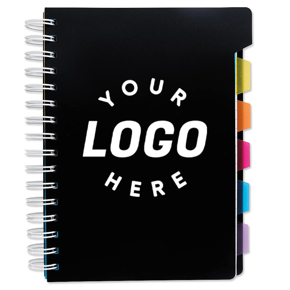 Spiral Notebook with Tabs