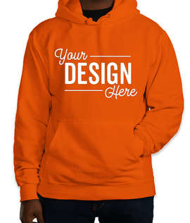 Port & Company Essential Pullover Hoodie - Color: Orange