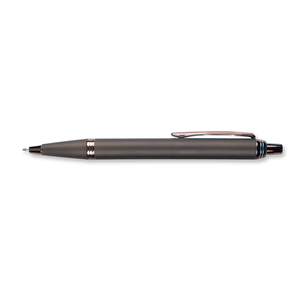 Laser Engraved Bond Comfort Aluminum Ballpoint Pen (blue ink)-default