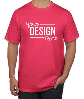 Canada - Anvil Jersey T-shirt - Color: Hot Pink