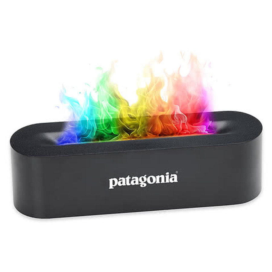 Kauai Colorful Flame Diffuser in Black