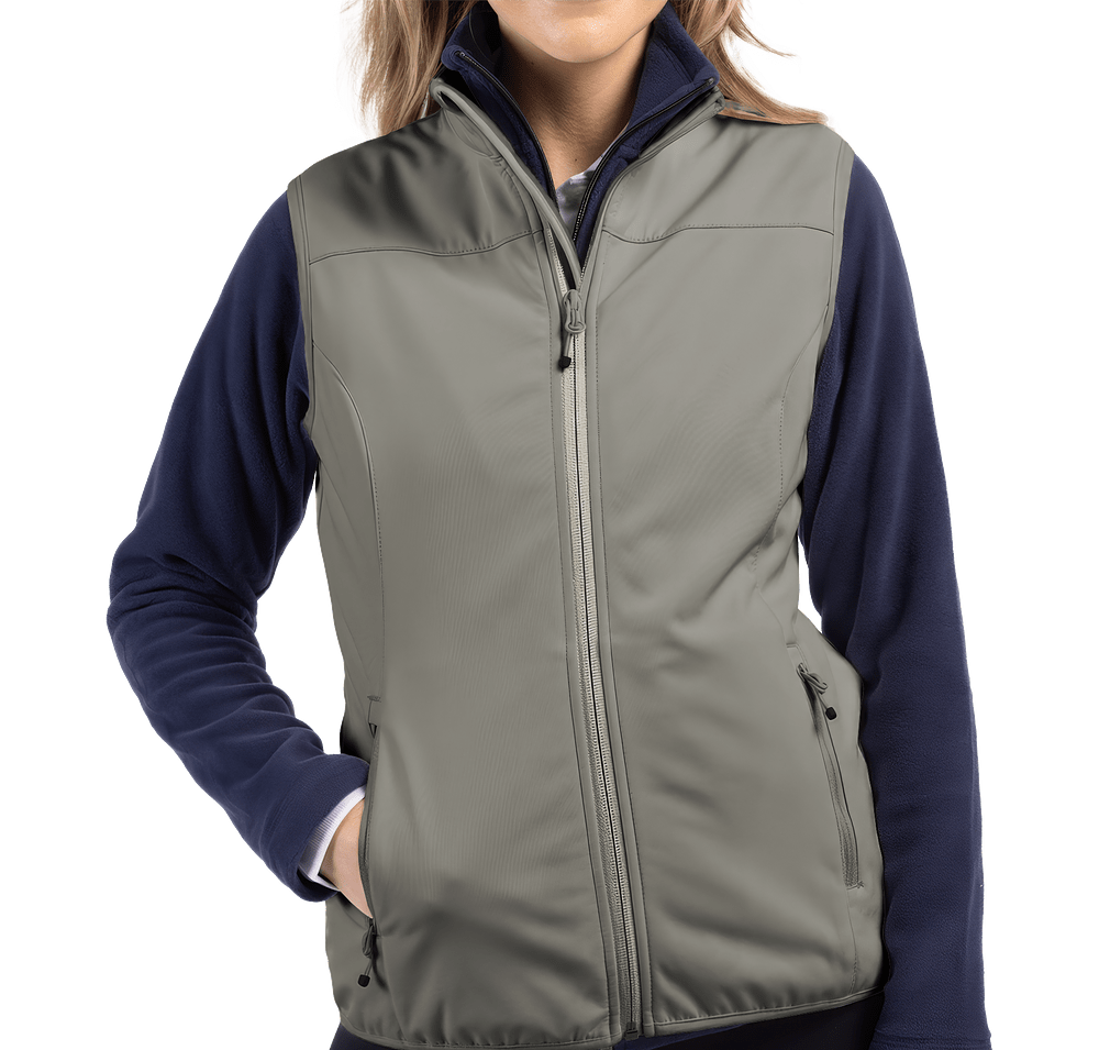Clique by Cutter & Buck Women's Trail Eco Stretch Soft Shell Vest-default