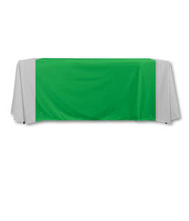 Full Color 57" LazerLine Table Runner - Color: Emerald