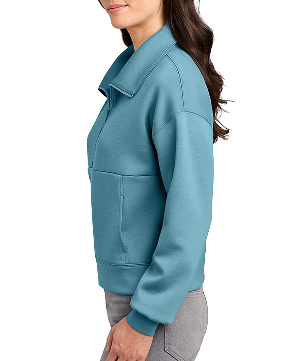 TravisMathew Women’s Momentum Shift Half Zip Sweatshirt