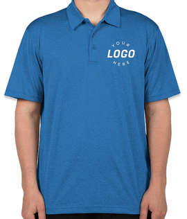 Sport-Tek Heather Contender Performance Polo - Screen Printed