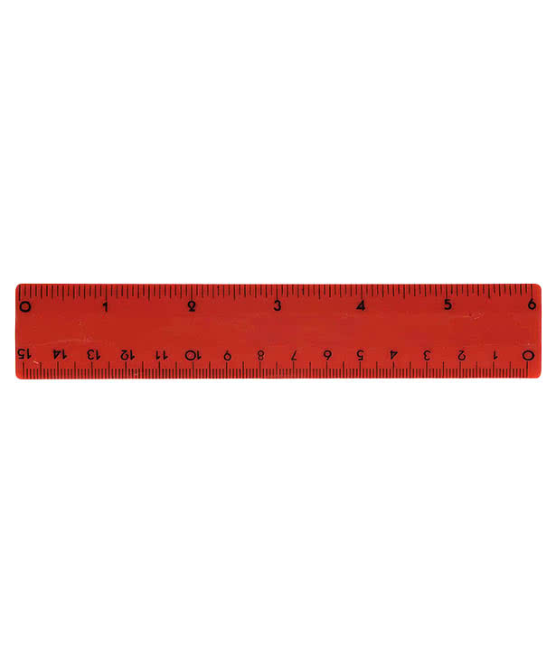 6" Plastic Ruler