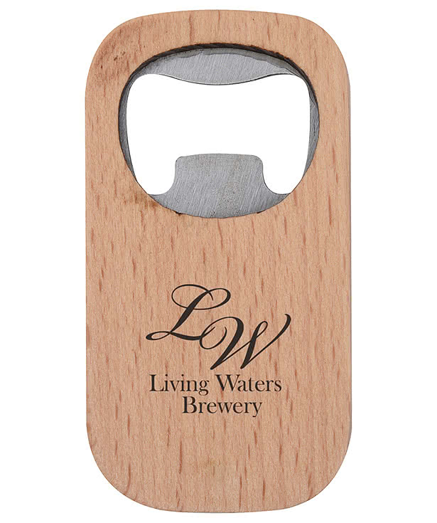 Bamboo Bottle Opener